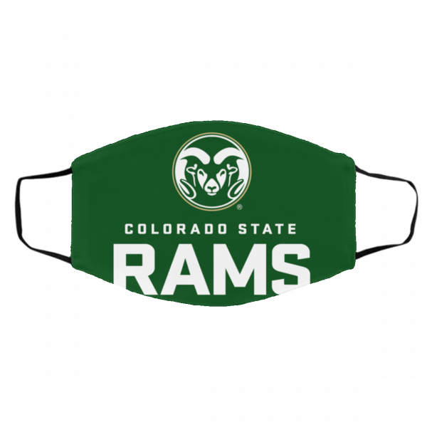 Co-lorado State Rams Face Mask