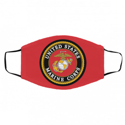 U-ni-te-d S-ta-te M-ar-in-e C-or-ps Face Mask