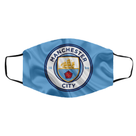 lo-go M-a-nc-he-st-er C-ity Face Mask