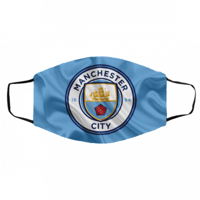 lo-go M-a-nc-he-st-er C-ity Face Mask