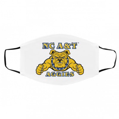 NO-RT-H C-AR-O-LI-NA A&-T A-G-GI-ES Face Mask