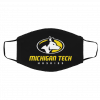 M-ich-iga-n T-e-ch Ho-u-s-ki-es Face Mask
