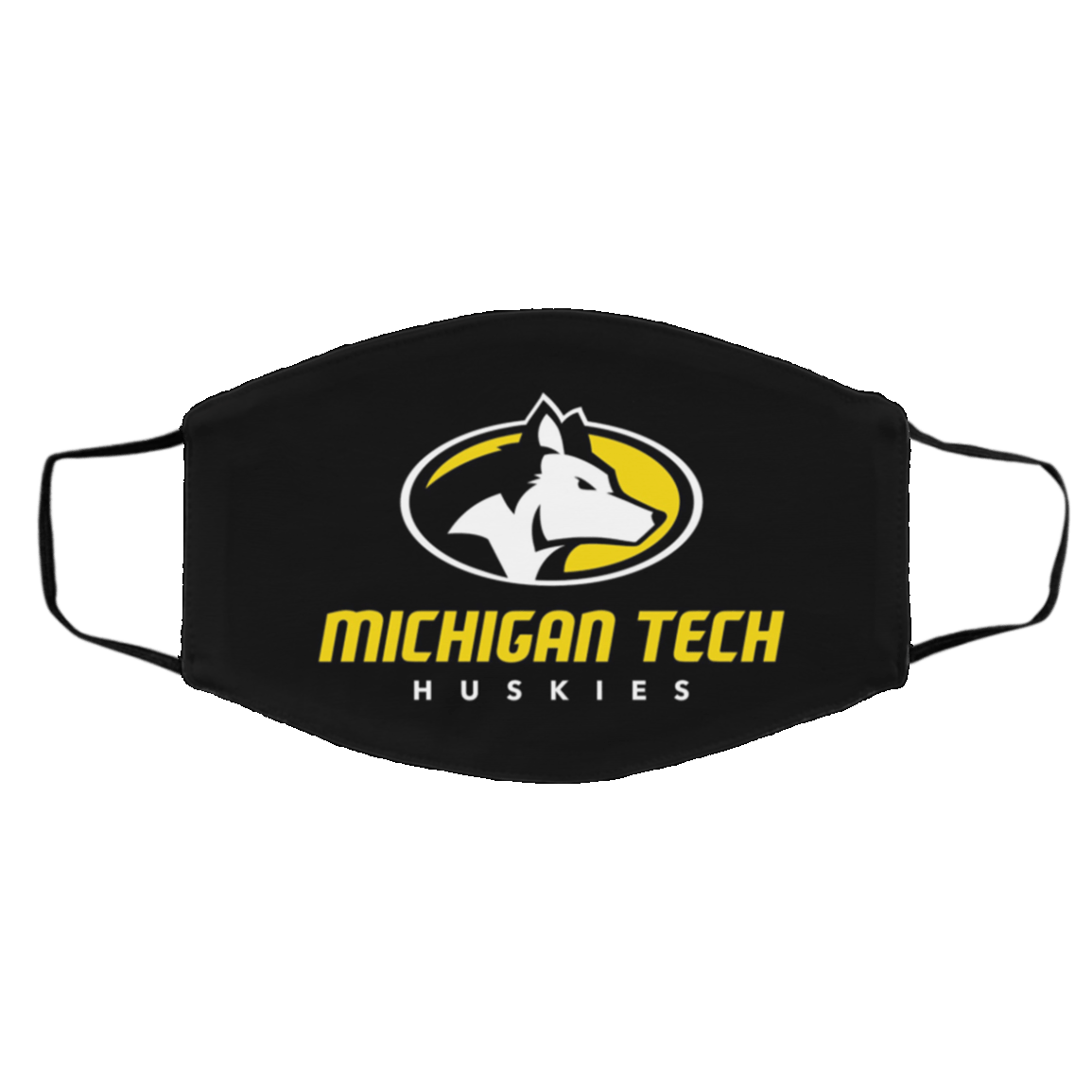 M-ich-iga-n T-e-ch Ho-u-s-ki-es Face Mask M-ich-iga-n T-e-ch Ho-u-s-ki-es Face Mask