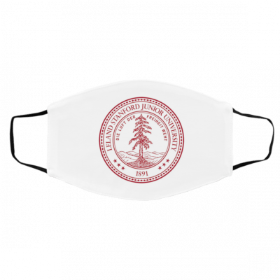 St-a-nf-or-d C-ar-di-nal Face Mask