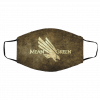 N-ort-h Te-x-as M-e-an Gr-e-en- Face Mask
