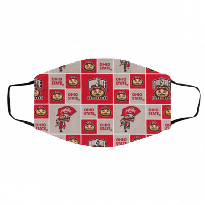 O-h-io S-ta-te Face Mask