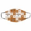 Te-x-as Lo-ng-ho-rns Face Mask