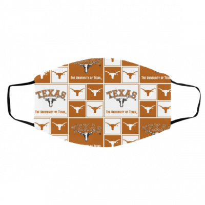 Te-x-as Lo-ng-ho-rns Face Mask