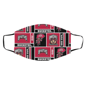 o-h-io s-ta-te Face Mask