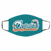 U-S M-ia-m-i D-ol-phi-ns Face Mask