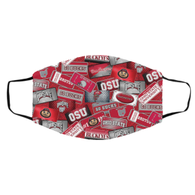 U-S oh-i-o st-a-te Face Mask