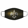 Fo-otb-all Te-a-m Ne-w Or-le-an-s Sa-int-s Face Mask
