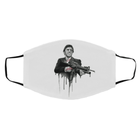 Sc-ar-fa-ce To-ny Mo-nt-an-a Face Mask