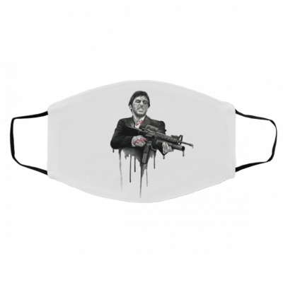 Sc-ar-fa-ce To-ny Mo-nt-an-a Face Mask