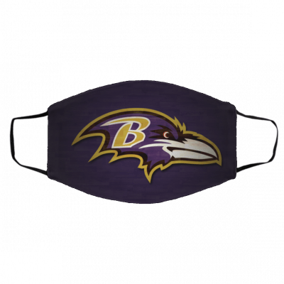 B-al-tim-ore Ra-ve-ns Face Mask