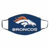 Am-eri-can Fo-ot-ball Te-am D-en-ver Br-on-c-os Face Mask
