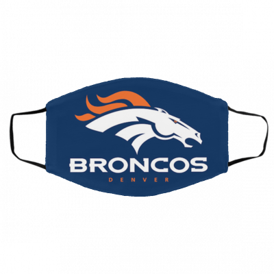 Am-eri-can Fo-ot-ball Te-am D-en-ver Br-on-c-os Face Mask