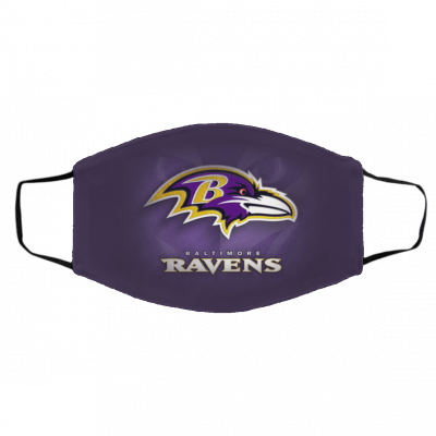 L-o-go B-al-ti-m-or-e R-ave-n-s Face Mask