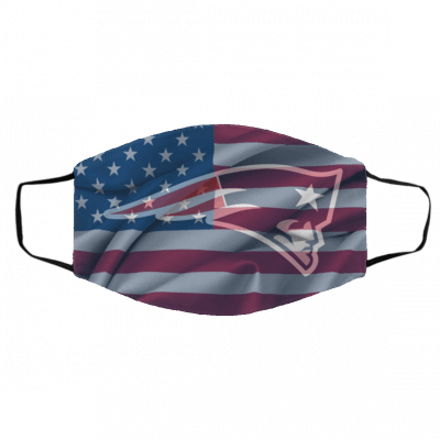 U-S F-la-g N-e-w En-gl-an-d P-a-tri-o-ts Face Mask