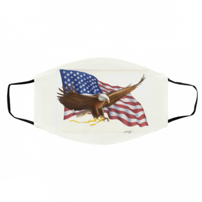 N-a-vy ‘Fi-ght-ing Eagle’ Face Mask