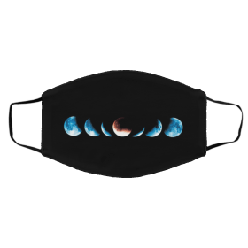 Mo-o-n Ph-a-se-s Face Mask