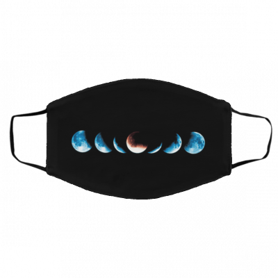 Mo-o-n Ph-a-se-s Face Mask