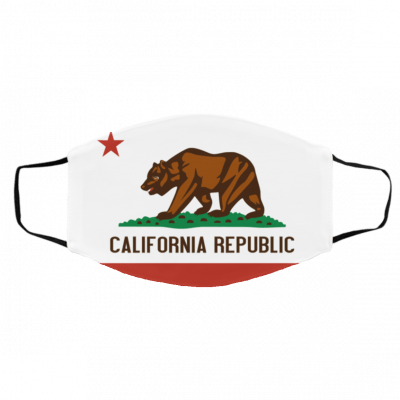 Ca-lifo-rn-ia Rep-ubli--c Face Mask