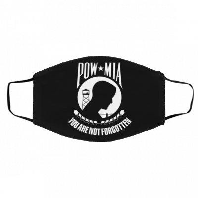 P-o-w M-ia Yo-u a-re N-ot Fo-rg-ot-t-en Face Mask