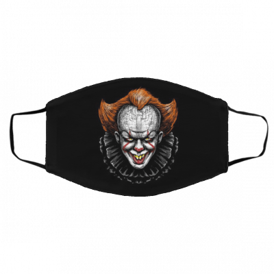 -Mo-ns-ter Cl-o-w-n Face Mask