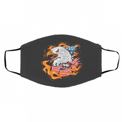 U-s N-a-vy ‘Fig-ht-in-g Ea-gle-’ Face Mask