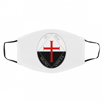 L-ad-y’s T-em-p-lar K-ni-g-hts Face Mask