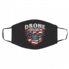 Dr-on-e Pi-lo-t U-S-A F-lag- Face Mask
