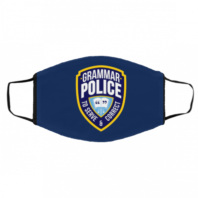 Gra-m-m-ar Po-lic-e Us 2020 Face Mask