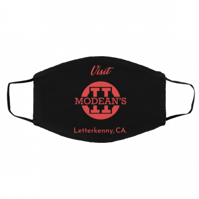 Vis-it Mo-d-en's Let-terk-enn-y CA Face Mask