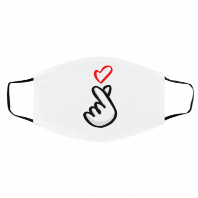 K-or-ea-n Sy-m-b-ol H-an-d Face Mask