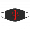 De-us V-ul-t K-nig-hts T-em-plar Cro-ss Face Mask