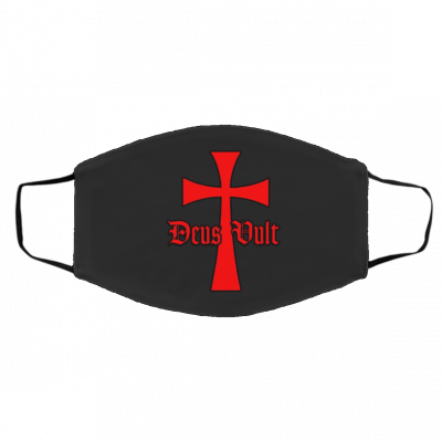 De-us V-ul-t K-nig-hts T-em-plar Cro-ss Face Mask
