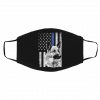 P-ol-ice K-9 Th-in Bl-ue L-in-e Face Mask