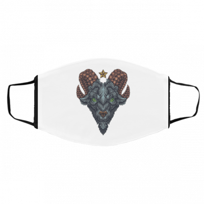 Vin-ta-ge S-tyle- Goat Face Mask