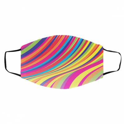 Co-lor-fu-l St-rip-e-s Face Mask