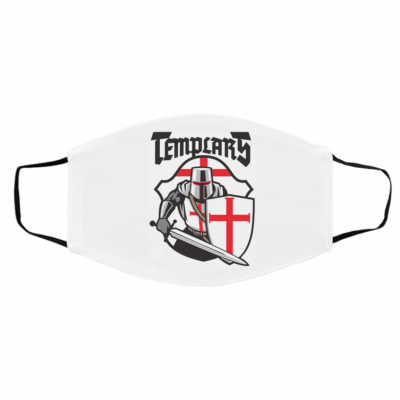Te-m-plar Knights Face Mask
