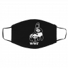 W-W-F Pan-d-a Be-ar Wr-es-tlin-g Face Mask