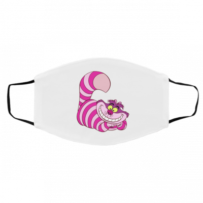 Che-s-hi-re- Ca-t Bi-g Face Mask