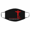 S-h-e Je-s-us S-a-ve-d M-y Li-fe Face Mask