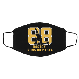 B-ost-o-n R-un-s O-n Pa-s-ta Face Mask