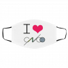 I L-o-v-e C-n-co Face Mask
