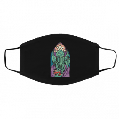 Ct-hu-lh-u’s C-h-urc-h Face Mask