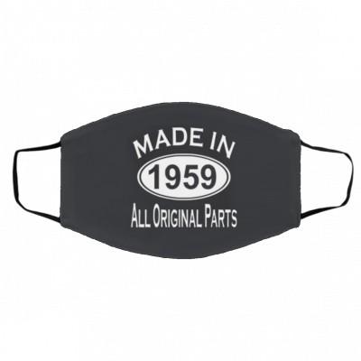 6-0-th B-ir-th-day G-if-ts M-a-de i-n 1-95-9 Face Mask