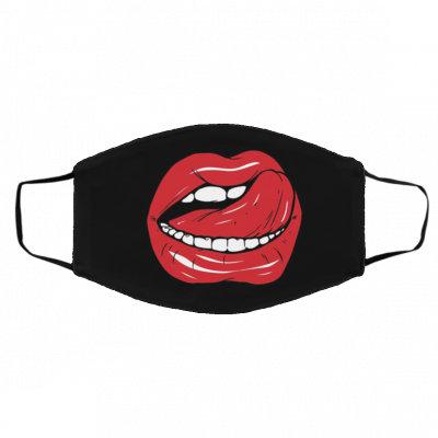 R-e-d Lip-s A-n-ti-D-u-st F-ac-ial D-eco-rati-o-n Face Mask