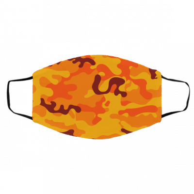 O-ra-ng-e Ca-mo-uf-la-ge Face Mask